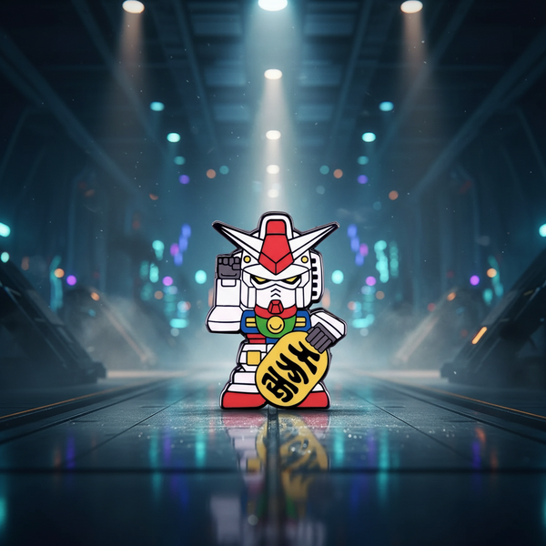Gelukskat Robot Speld