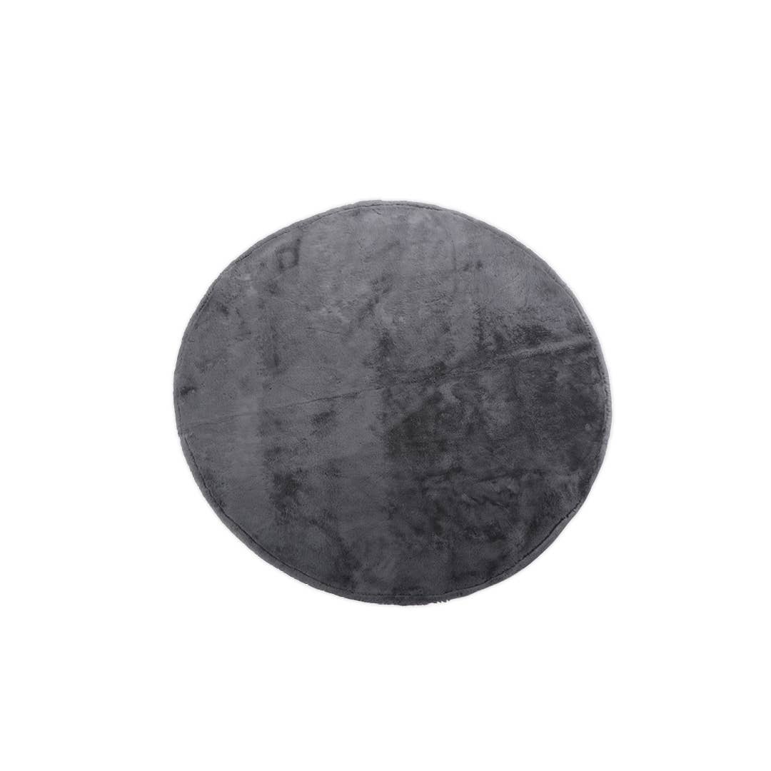 Round Grey Koala Rug
