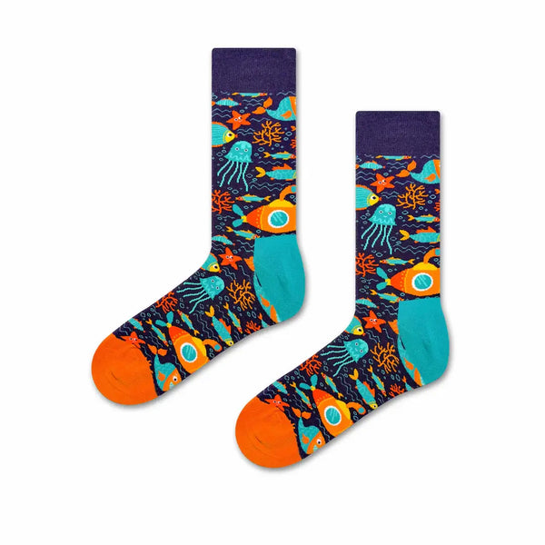 Chaussettes aventure sous-marine