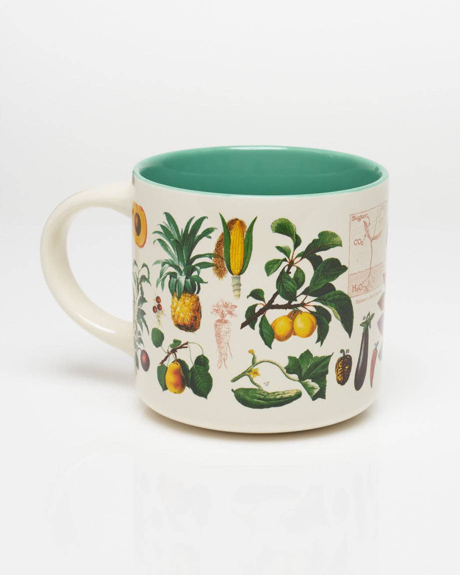 Plantes Comestibles – Mug Fruits & Légumes (430 ml) – produit scientifique Cognitive Surplus EU, vue 2