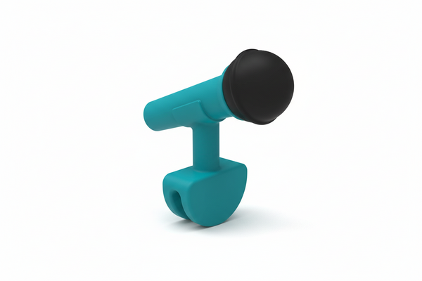 Set de 6 marque-verres Microphone