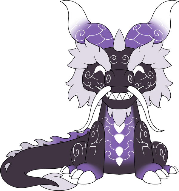 Heavenly Onyx Cloud Serpent Plush (9in)