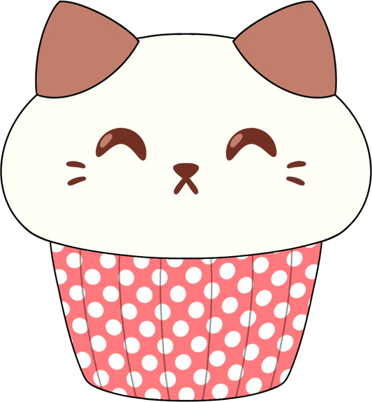 Peluche Kitty Cupcake