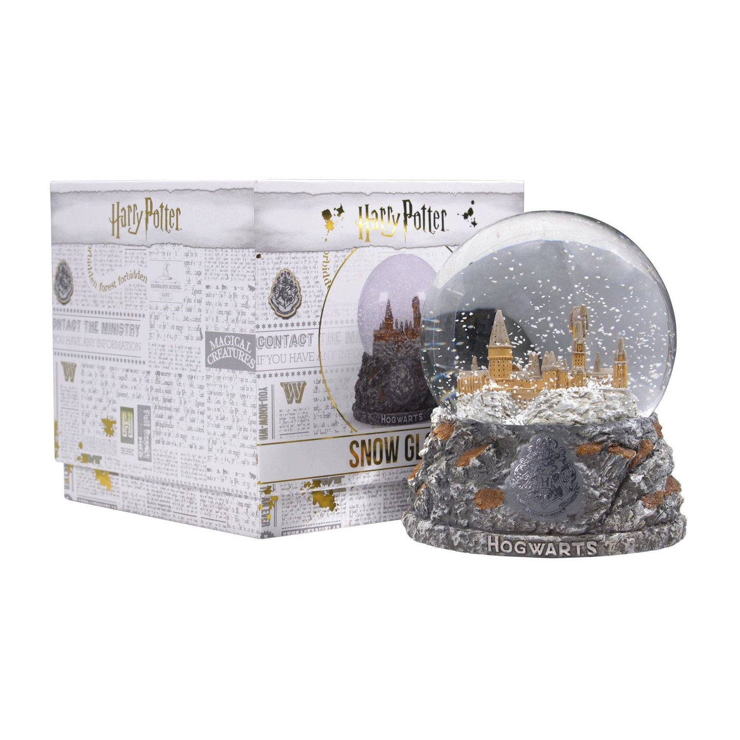 Boxed snow globe (100 mm) - Harry Potter (Hogwarts Castle)