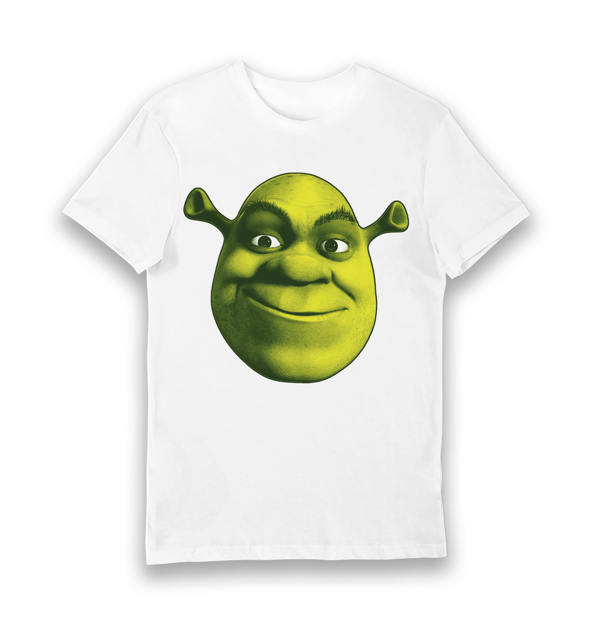 T-shirt adulte Shrek visage oversize