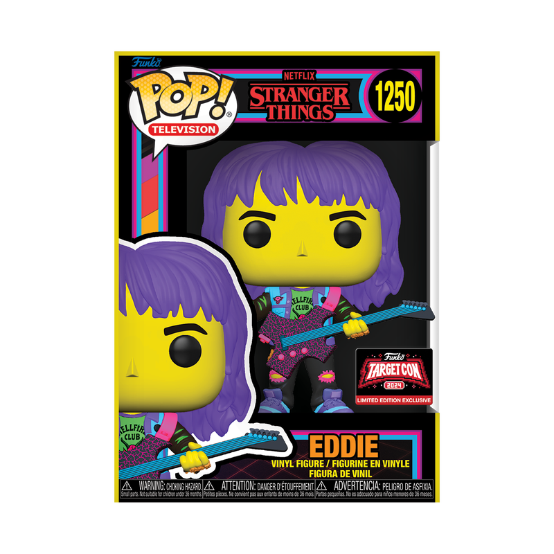 Pop! Eddie Hellfire Club mit Gitarre (Schwarzlicht)