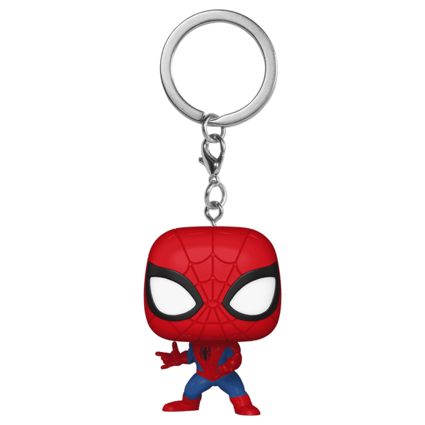 pop keychain spider man marvel new classics