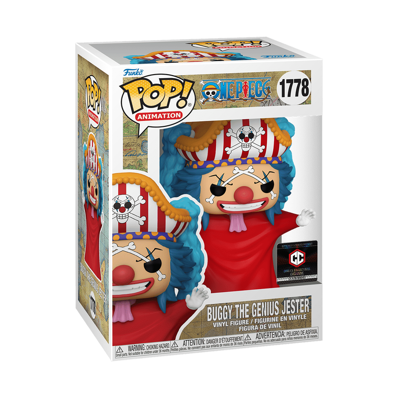 Funko Pop! Baggy le Clown le Bouffon de génie – One Piece
