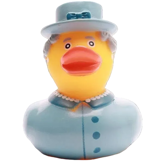 Canard Reine Elizabeth II - bleu
