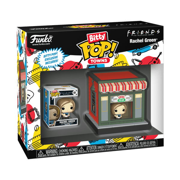 Funko Bitty Pop! Towns Rachel Green and Central Perk – Friends
