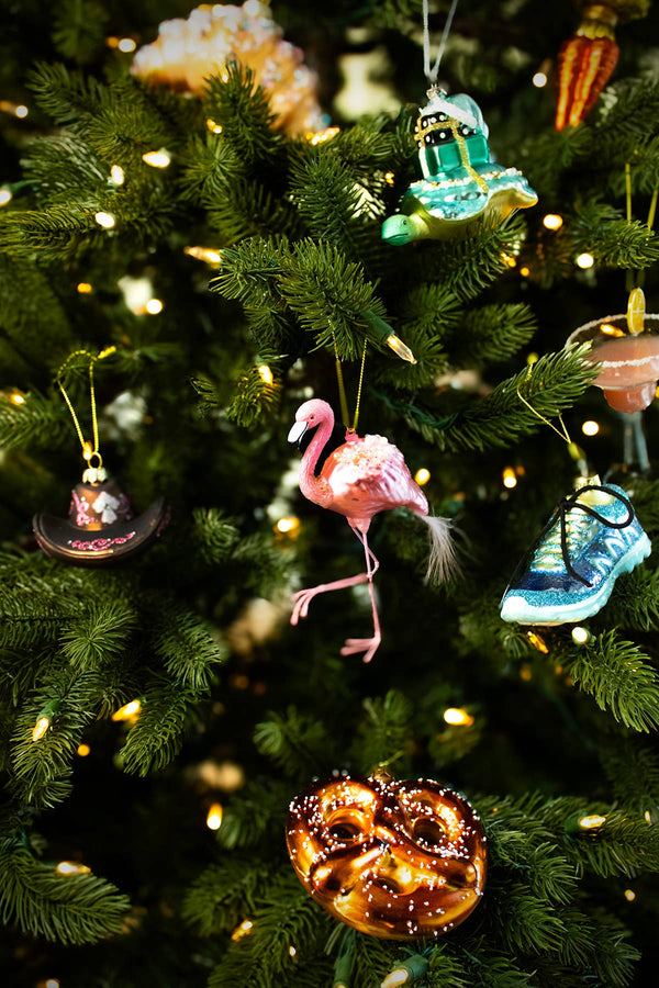Hangende flamingo decoratie