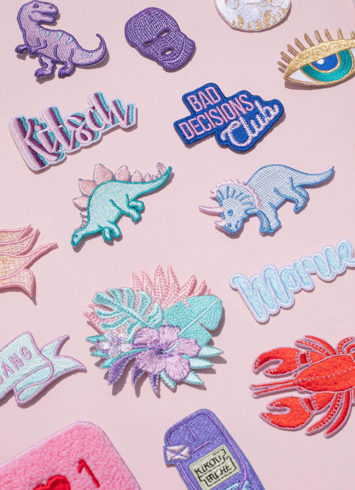 strijkpatch met kreeft