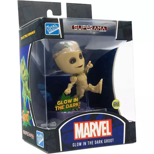 Superama Groot Glow-in-the-Dark SDCC Exclusive Mini-Diorama