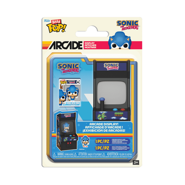 Funko Bitty Pop! Arcade Sonic le Hérisson – Sonic the Hedgehog