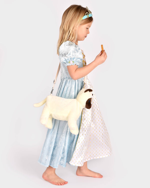 Sac chat avec fermeture éclair et bandoulière réglable 35 cm