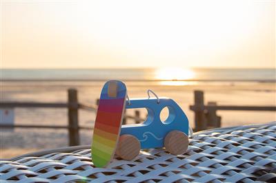 Véhicule à Tirer - Van de Surfeur