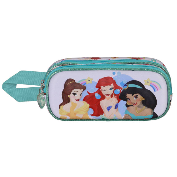 Disney Princessen Dubbel 3D Pennenbakje - Regenbogen