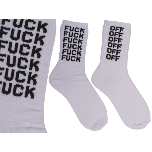 Chaussettes « FUCK »