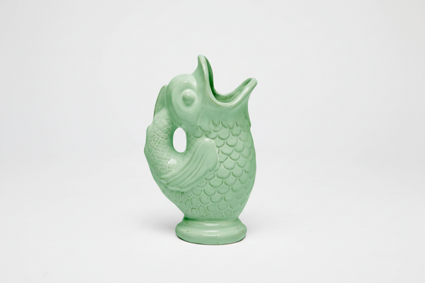 Poisson en céramique (Aigue-marine)