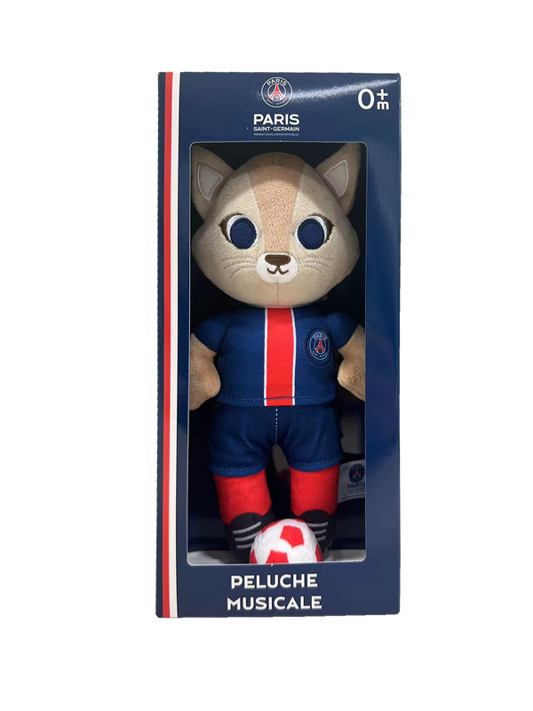 Muzikaal pluche speelgoed van Paris Saint-Germain
