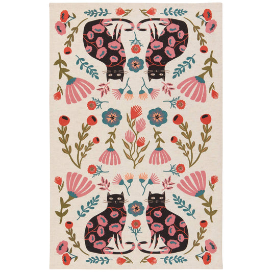 Lot de 2 torchons à vaisselle Catbloom