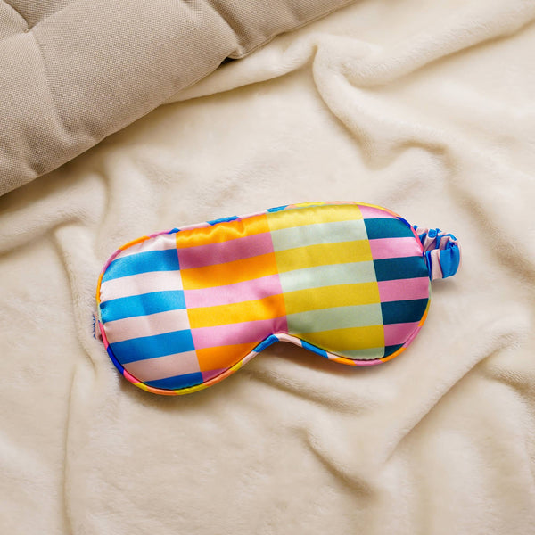 Masque de Sommeil Rayé Multicolore Helio Ferretti Helio Ferretti Vue 1