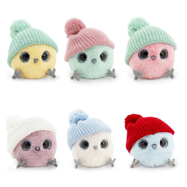 Whozie en peluche avec bonnet - 13 cm