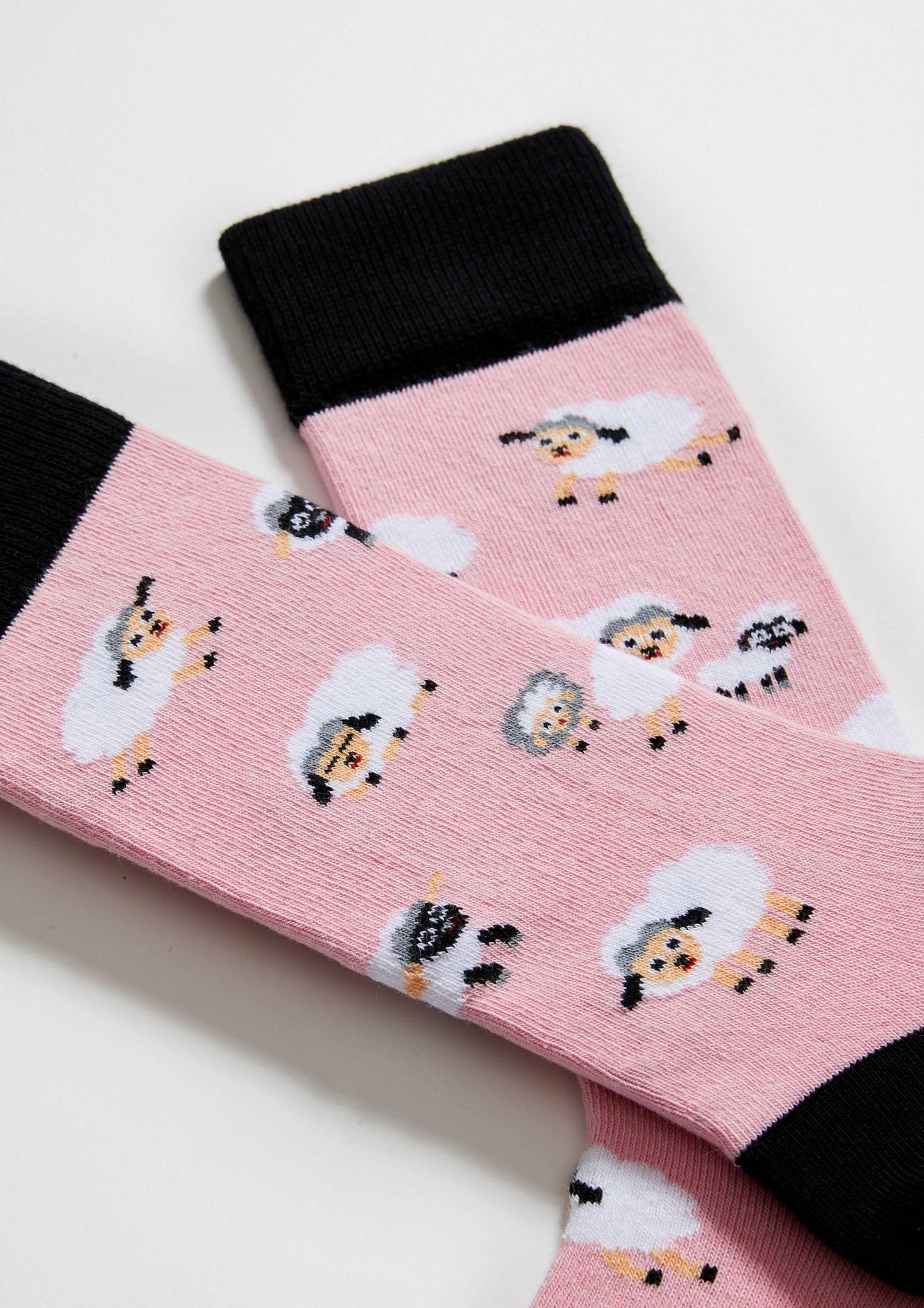 BeSheep Rose - Chaussettes 100 % coton biologique