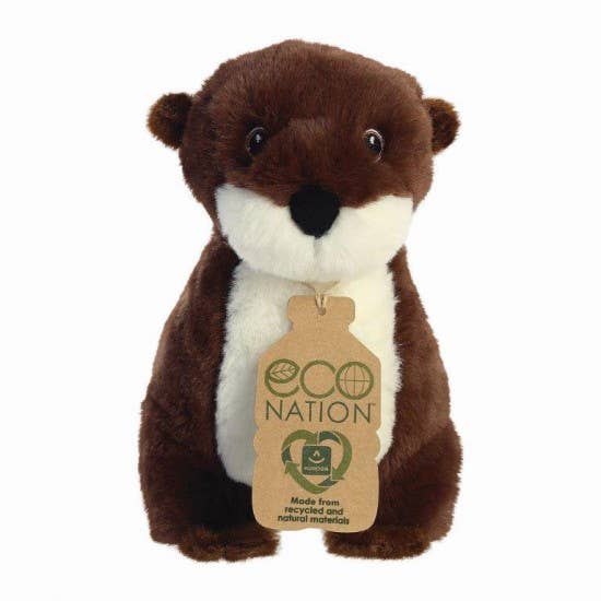 Eco Nation Rivierotter Pluche Speelgoed
