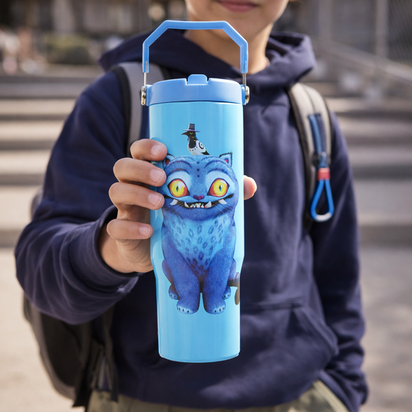 KPop Demon Hunters - gobelet isotherme avec paille (850 ml)