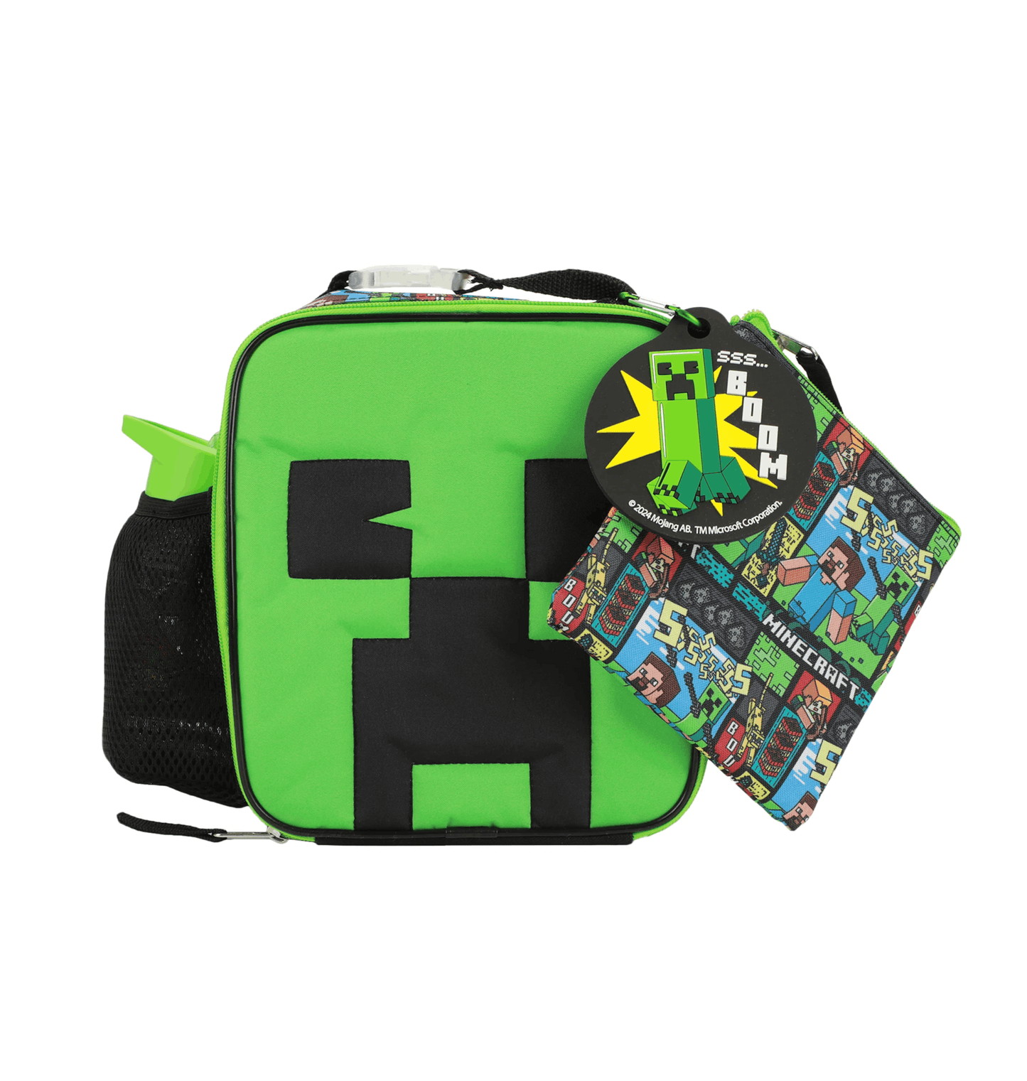 Set repas isotherme Minecraft Boom 4 pièces