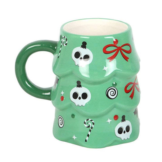 Joyeux Creepmas Tasse Arbre de Noël Gothique