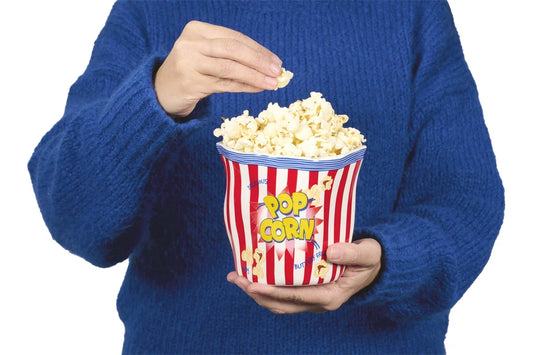 bol sachet de pop corn bitten