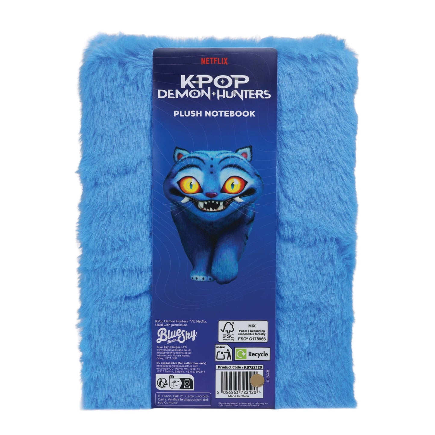 KPop Demon Hunters - Carnet en peluche A5 - Derpy