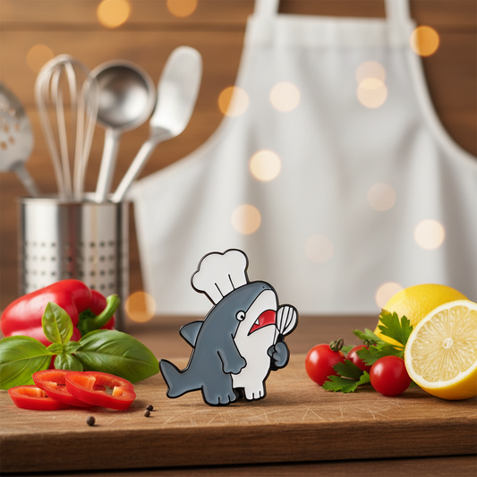 Chef Shark Pin