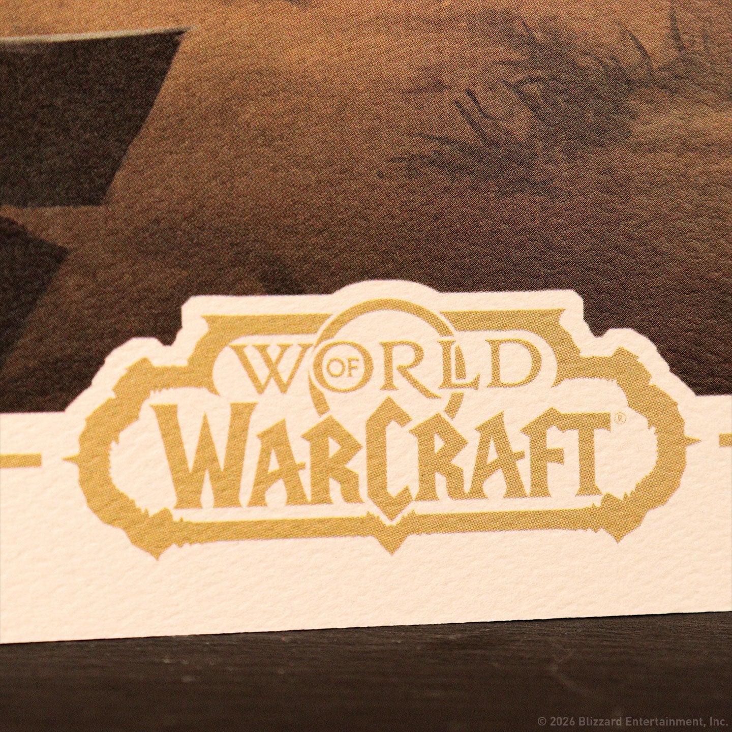 Affiche collector World of Warcraft - Sylvanas vs Anduin Wrynn