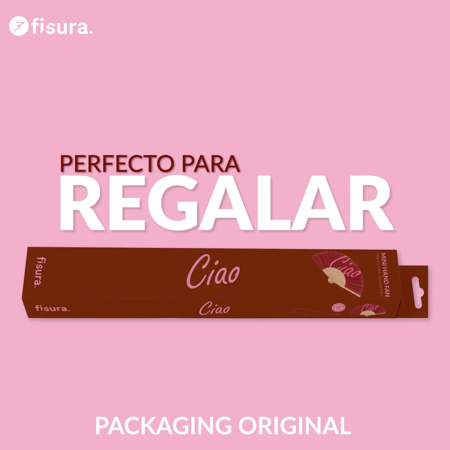 Éventail Mini « Ciao » – Fisura – vue 6
