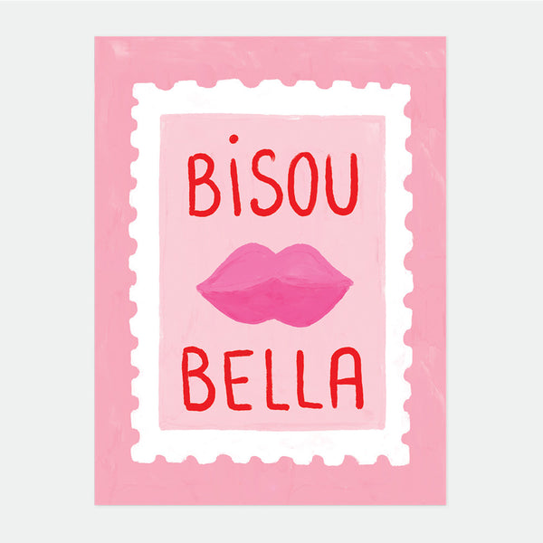 Bisous Bella- Poster