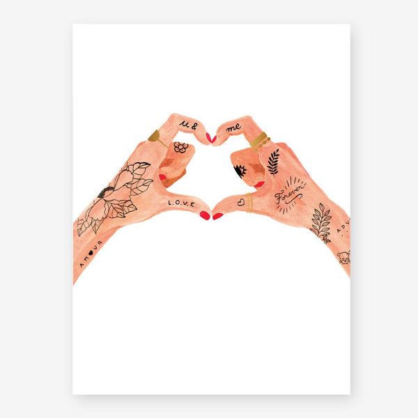 Hands of love - Affiche