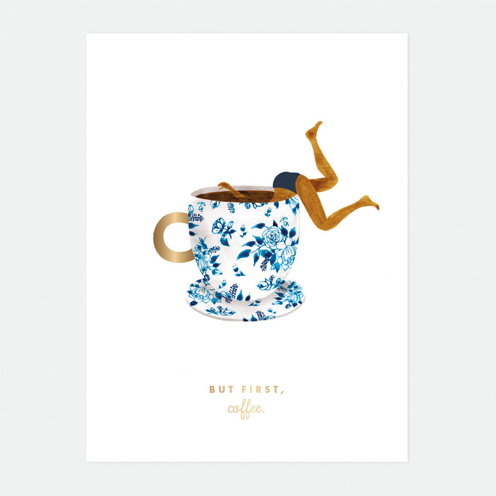 But First, Coffee - Poster