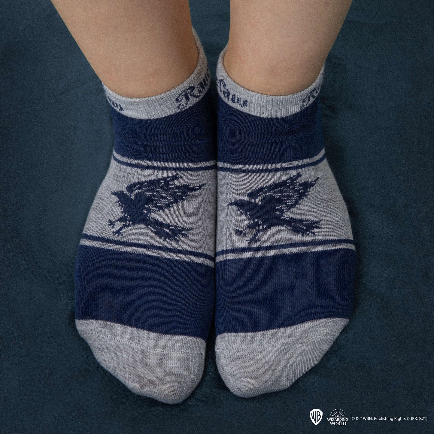 Set of 3 Pairs of Ravenclaw Ankle Socks