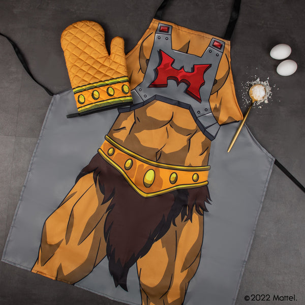 *He-Man Apron & Oven Mitt