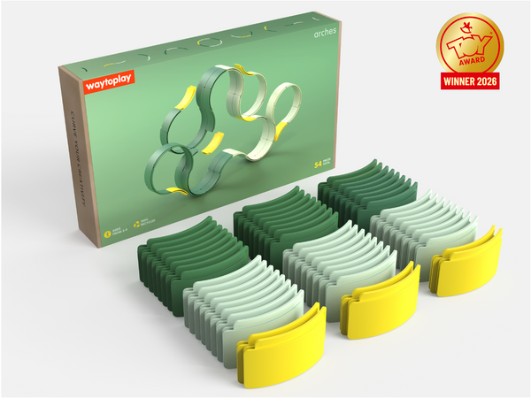 Waytoplay Arches Builder - set de 54 pièces