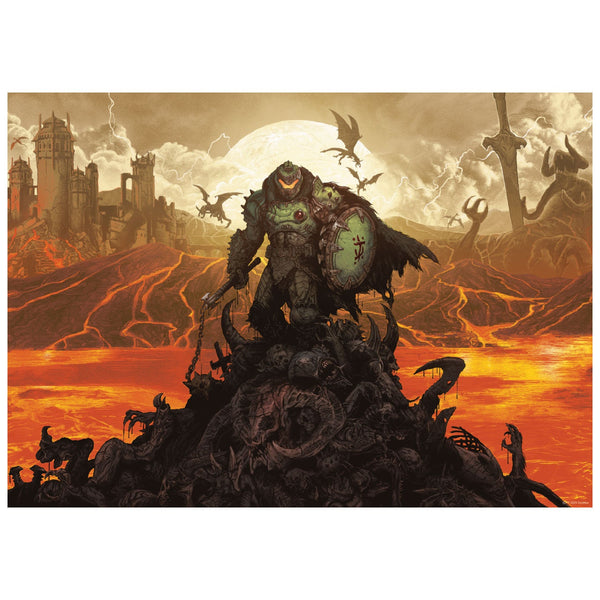 Affiche collector A3 DOOM - The Dark Ages