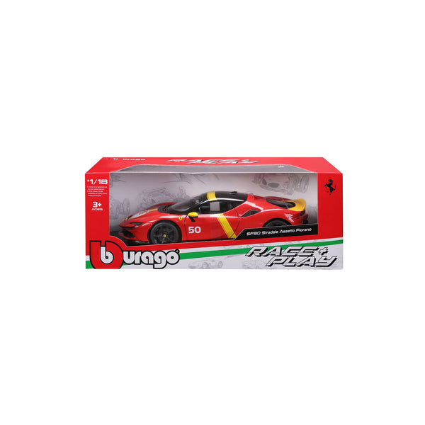 1:18 FERRARI RACE & PLAY SF90 STRADALE ASSETTO FIORANA