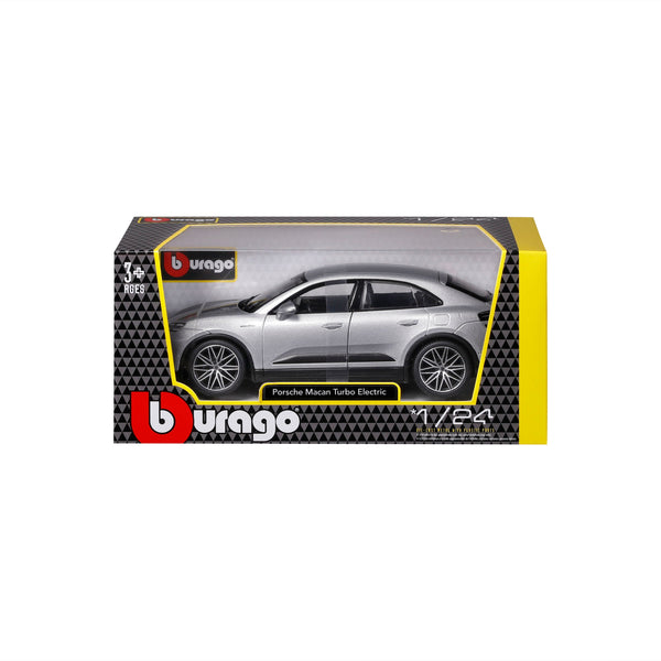 1:24 PORSCHE MACAN 4 ELECTRIC 2024 SILVER