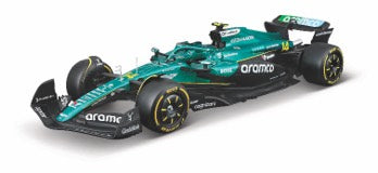 1:24 F1 ASTON MARTIN AMR25 WITH DRIVER FIGURE ALONSO