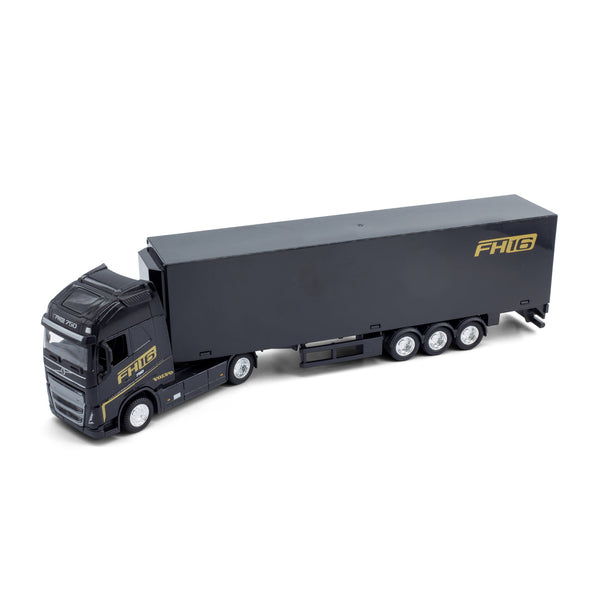 1:43 VÉHICULES DE POMPIERS DE RUE AVEC REMORQUE - VOLVO FH16 GLOBETROTTER 750 XXL VOLVO