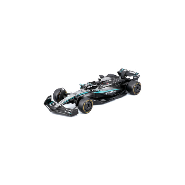 1:43 F1 MERCEDES AMG W16 2025 RUSSELL IN 12PC DISPENSER
