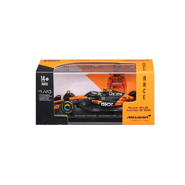 1:43 F1 MCLAREN MCL39 2025 NORRIS WITH HELMET